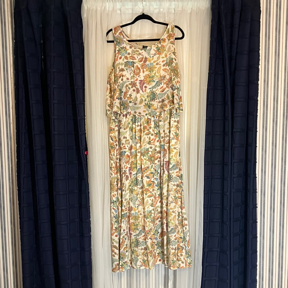 Robert Louis Floral Maxi Dress - Multicolor